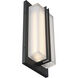 Driftwood 6 inch Black ADA Wall Sconce Wall Light