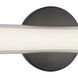 Tole 36 inch Black ADA Wall Sconce Wall Light