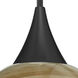 Brella LED Black Cord Pendant Ceiling Light