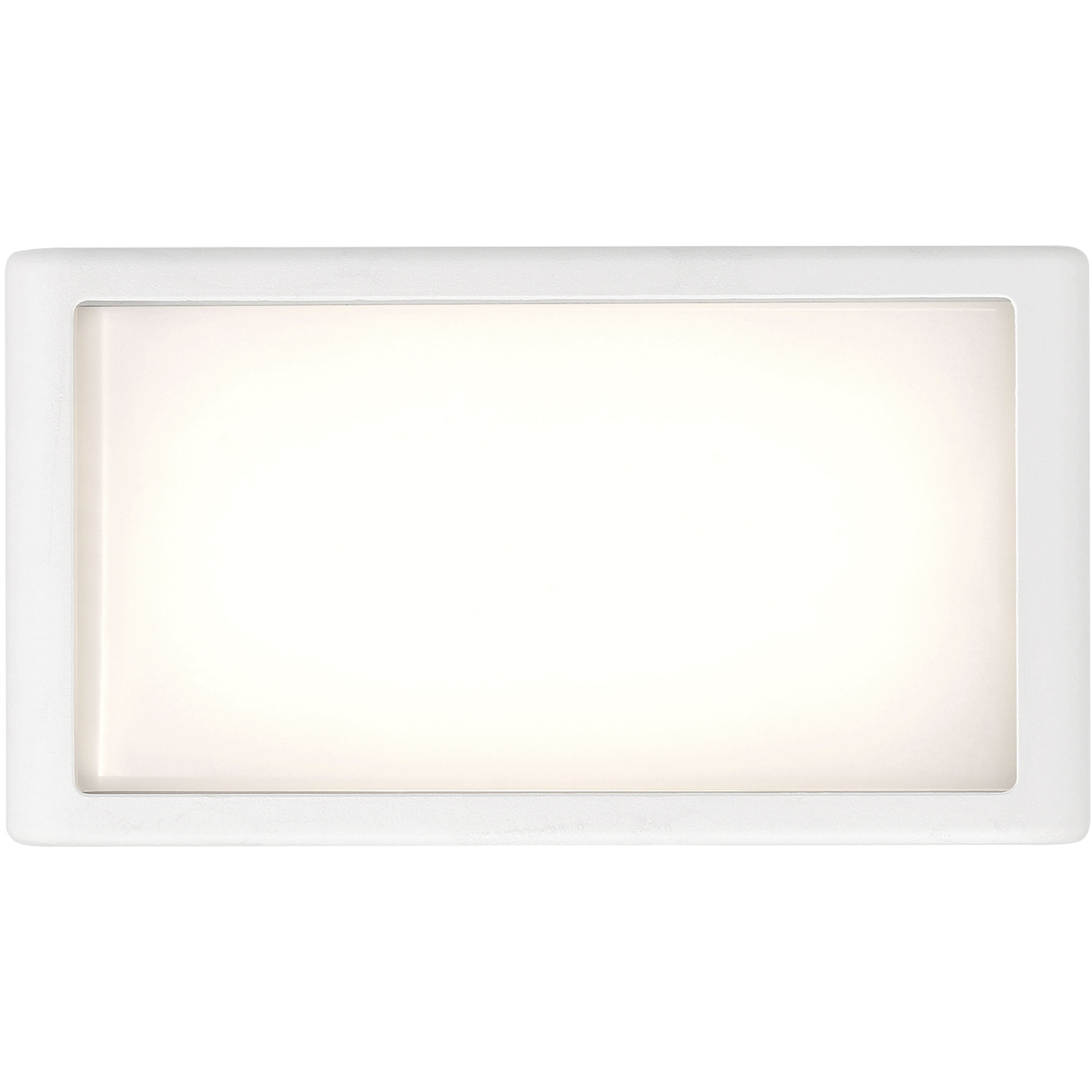 Malibu LED 5 inch White Outdoor Wall Sconce