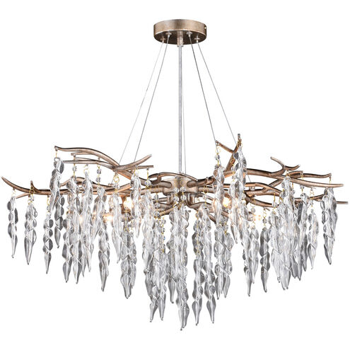 Rainier 5 Light 32 inch Silver Mist Chandelier Ceiling Light