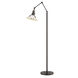 Henry 60.8 inch 60 watt Oil Rubbed Bronze and White Swing Arm Floor Lamp Portable Light in Oil Rubbed Bronze/White