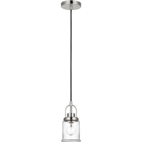 Anders 1 Light 4.75 inch Brushed Nickel Mini-Pendant Ceiling Light