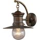 Maritime 1 Light 12 inch Hazelnut Bronze Outdoor Sconce