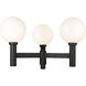 Laurent 3 Light 39 inch Black Outdoor Post Mount Fixture