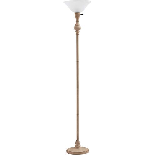 Sophia 71 inch 150 watt Distressed Grey Floor Lamp Portable Light