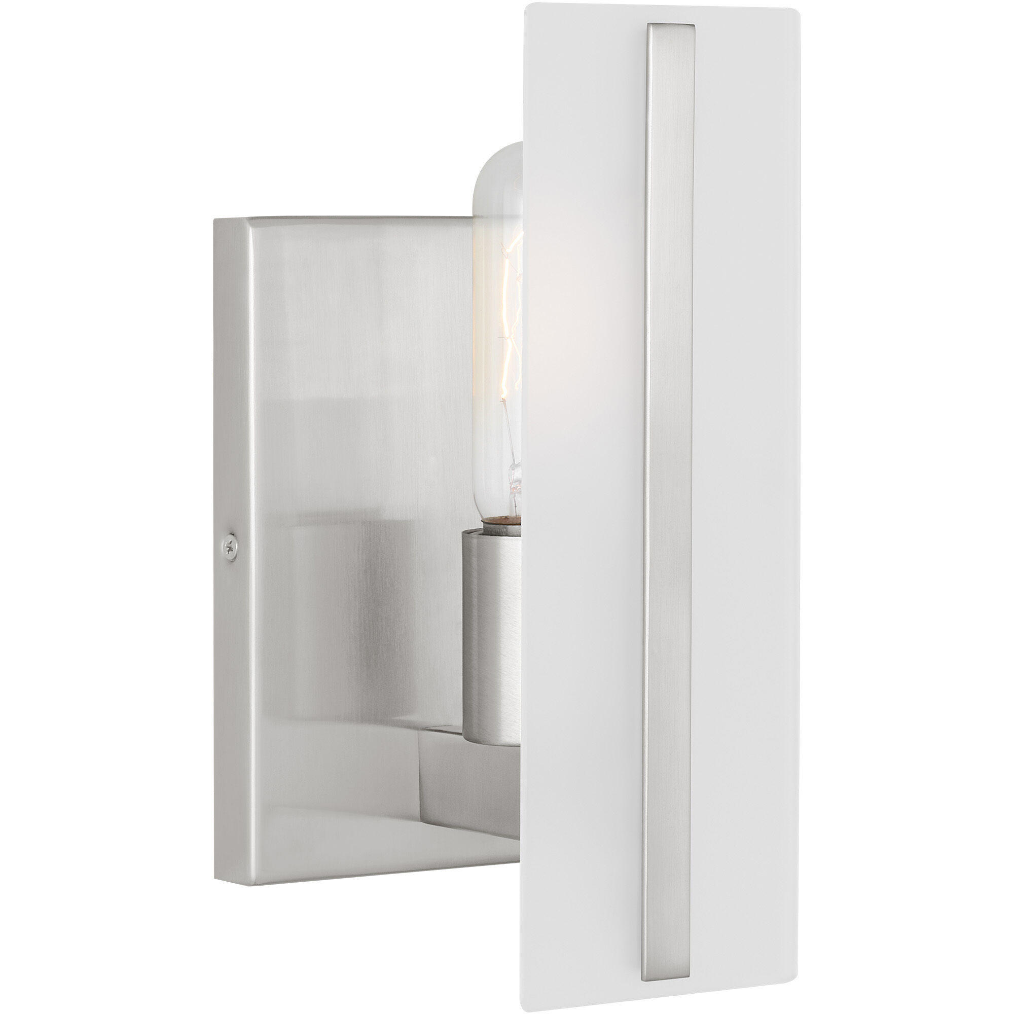 Dex 1 Light 4.75 inch Brushed Nickel Bath Vanity Wall Light