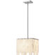 Viviana 1 Light 11.5 inch Polished Nickel Pendant Ceiling Light