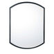 Mirror 32 X 24 inch Matte Black Wall Mirror