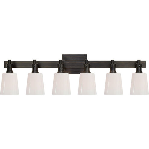 Thomas O'Brien Bryant2 6 Light 29 inch Bronze Linear Bath Sconce Wall Light