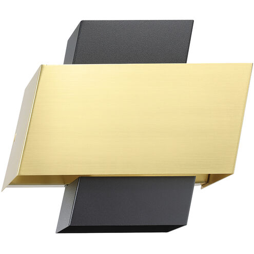 Timparpossa 1 Light 8.66 inch Black Wall Light
