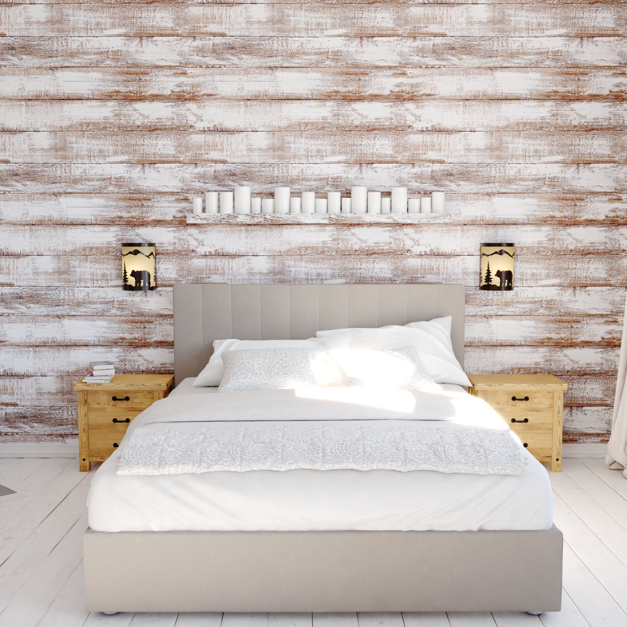 Bozeman LED 8 inch Burnished Bronze Wall Light