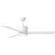 Vision 52 52 inch Matte White Ceiling Fan