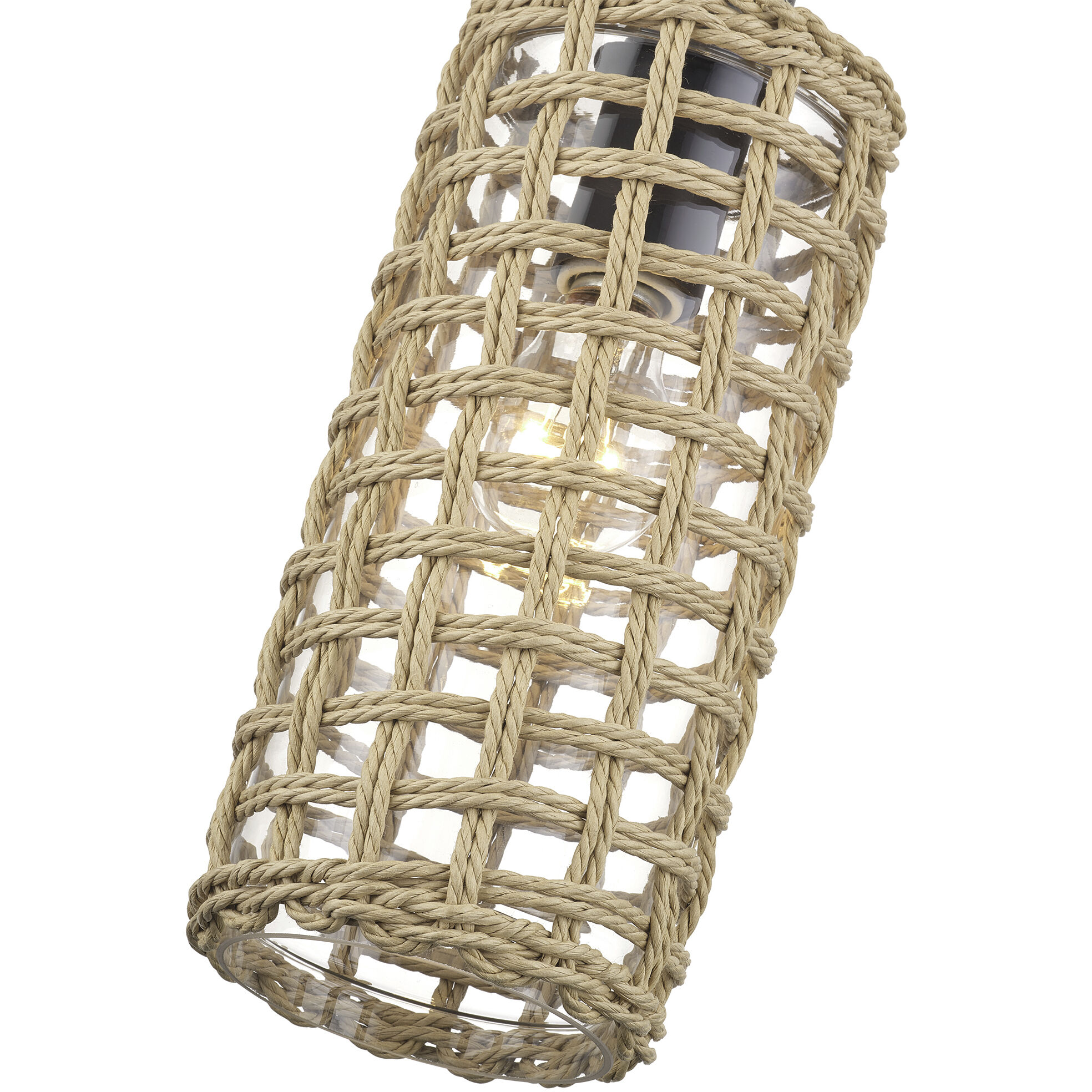 Twinewell 1 Light 5.13 inch Bronze Mini Pendant Ceiling Light