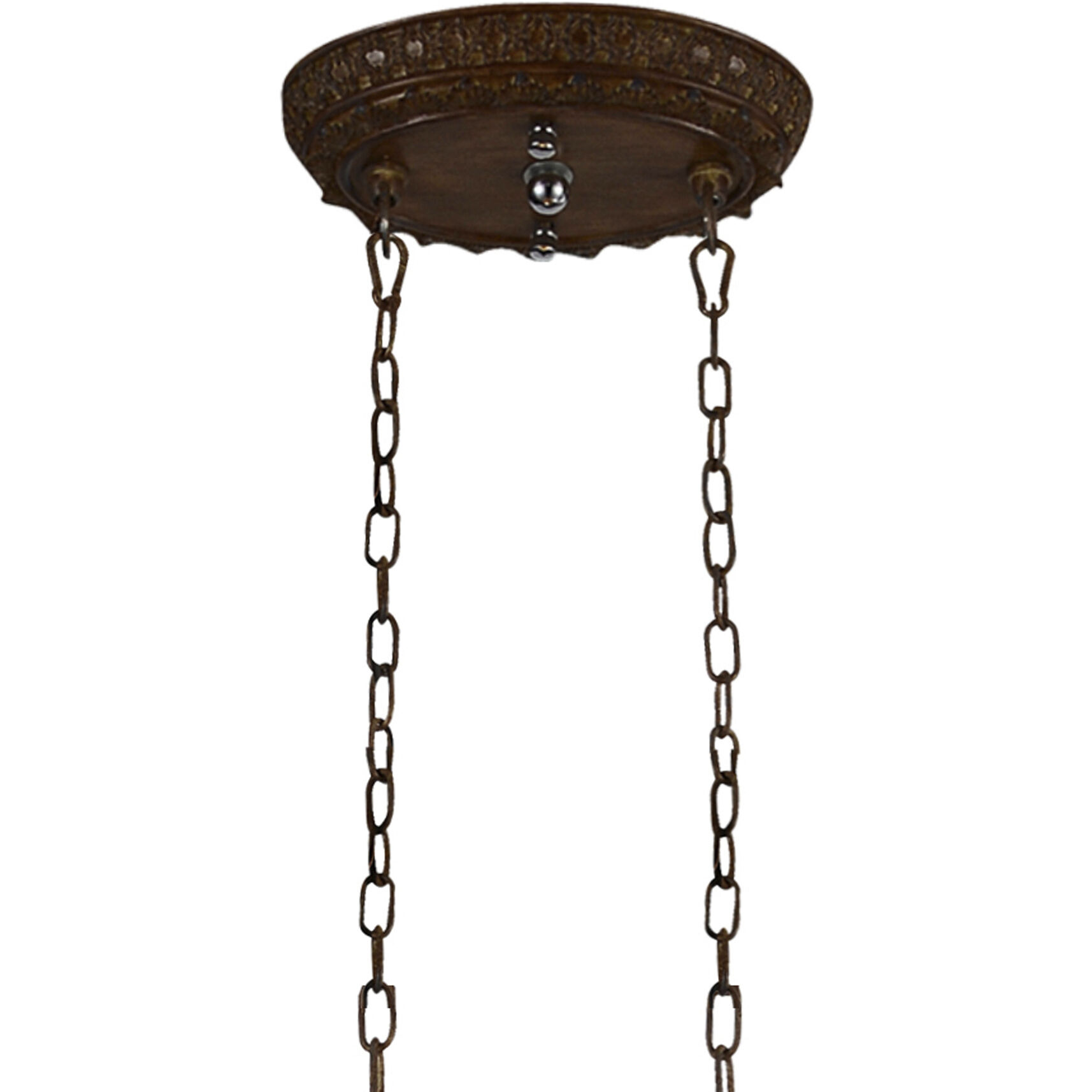 Nicole 6 Light 24 inch Brushed Chocolate Drum Shade Chandelier Ceiling Light