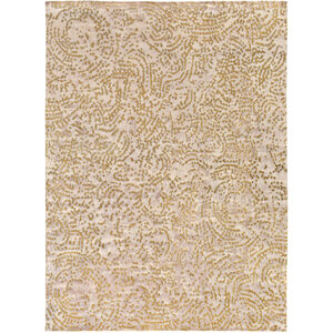 Falls 132 X 96 inch Taupe/Tan/Light Gray Rugs, Semi-Worsted New Zealand Wool and Viscose