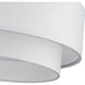 Manorwood 3 Light 18 inch Soft Gold Semi-Flush Ceiling Light