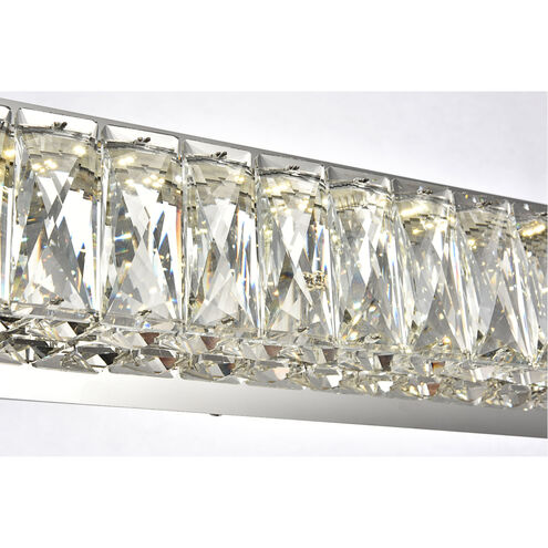 Monroe LED Chrome Wall Sconce Wall Light