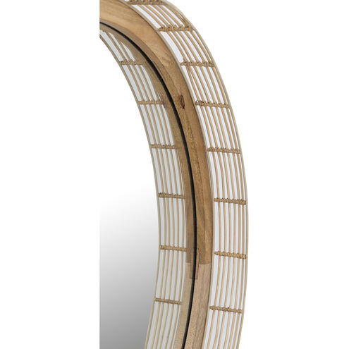 Vannerie 30 X 30 inch Ecru Wall Mirror