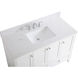 Sommerville 48 X 22 X 34 inch White Vanity Sink Set