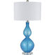 Catania 31 inch 150 watt Green Table Lamp Portable Light