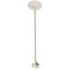 H-L-J-J2 Track 120 Brushed Nickel Track Component Ceiling Light