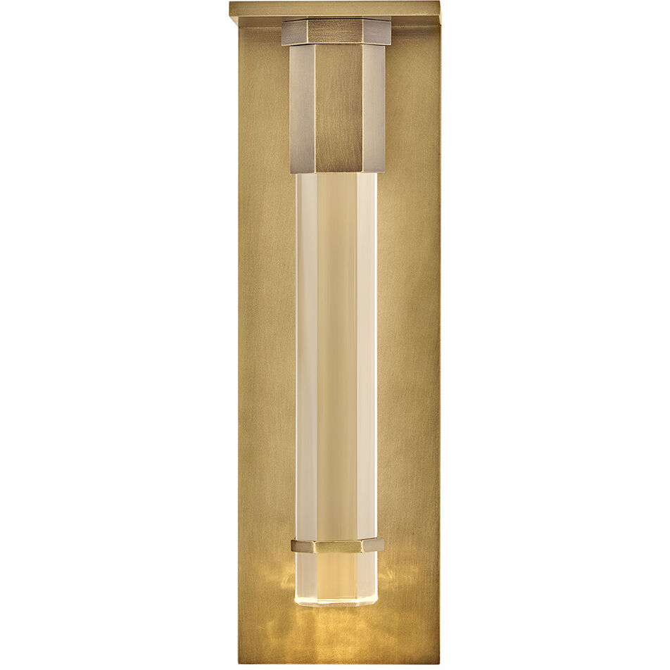 Cecily LED 16.5 inch Heritage Brass Outdoor Wall Mount