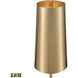 Matthias 65 inch 9.00 watt Aged Brass Floor Lamp Portable Light