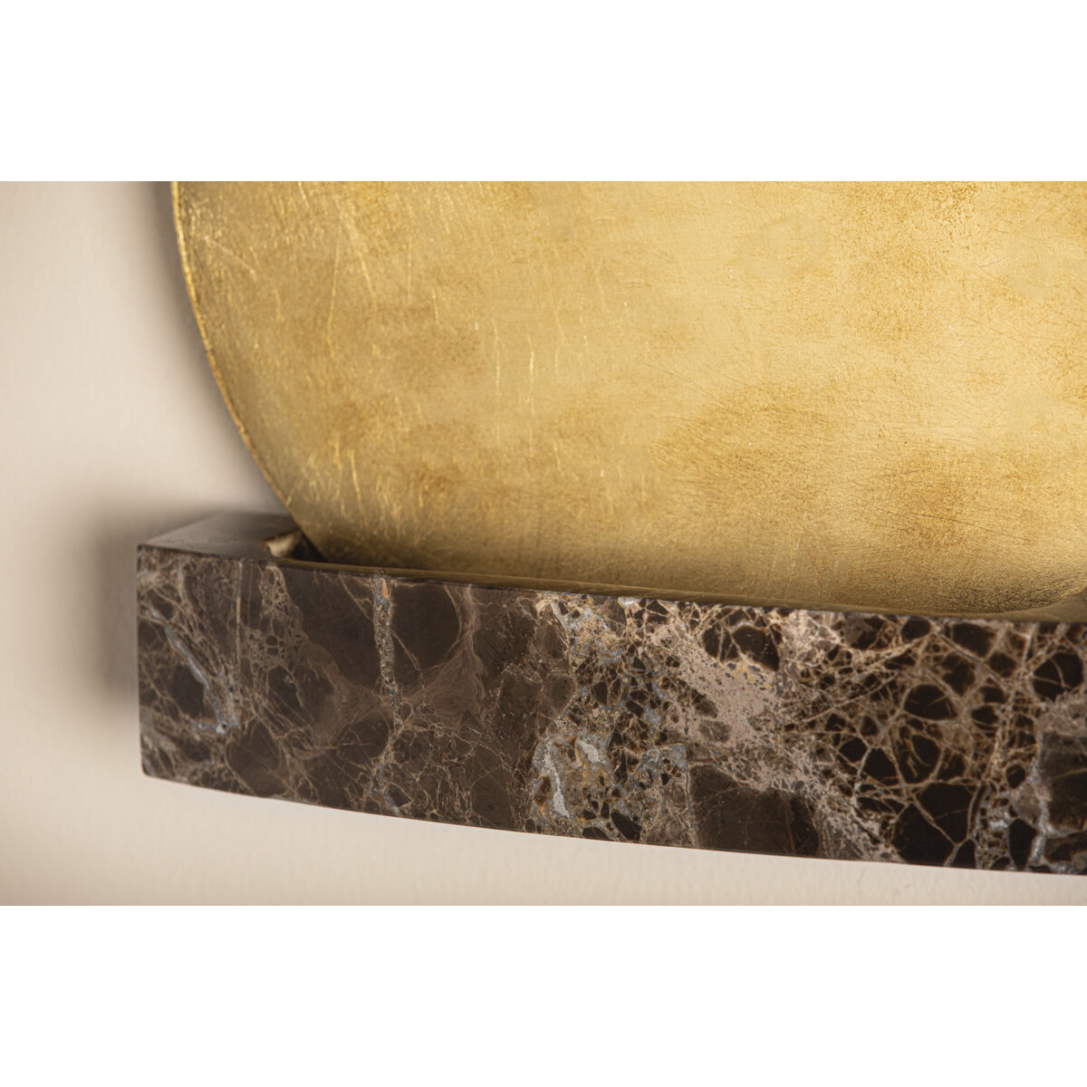 Rune LED 11 inch Vintage Gold Leaf ADA Wall Sconce Wall Light