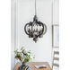 Anita 6 Light 20.5 inch Gray Chandelier Ceiling Light