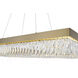 Canada LED 12 inch Gold Chandelier Ceiling Light