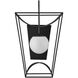 Rochefort 1 Light 31 inch Black Indoor/Outdoor Wall Sconce, Large