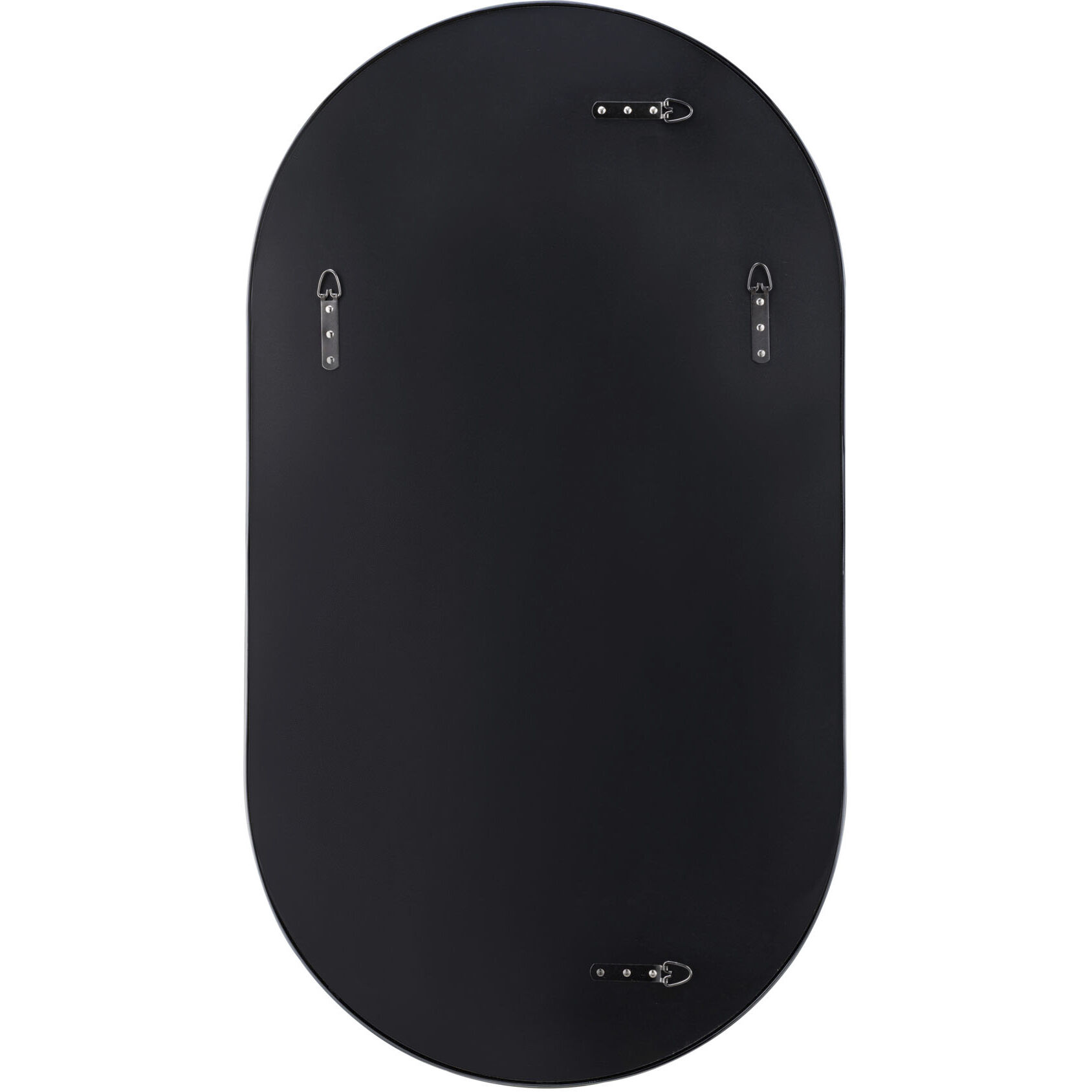 Capsule 40 X 22 inch Chrome Wall Mirror in Painted Chrome