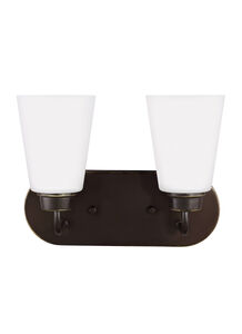 Kerrville 2 Light 12 inch Heirloom Bronze Wall Bath Fixture Wall Light