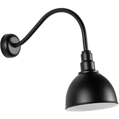 Ventura 1 Light 11.63 inch Matte Black Wall Sconce Wall Light, RLM Essentials