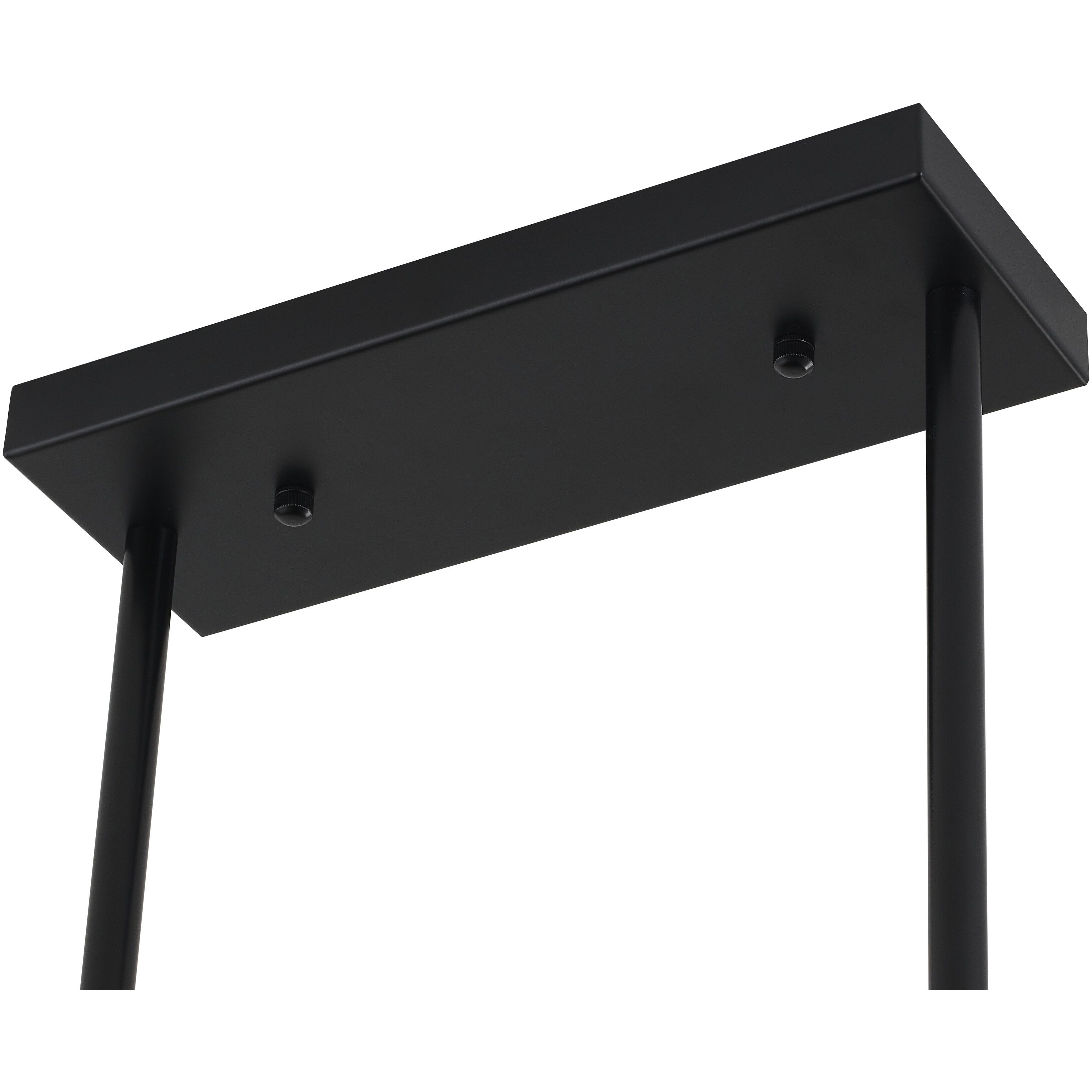 IMG Series 24 Light 23.6 inch Satin Black Chandelier Ceiling Light