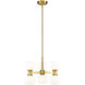 Artemis 6 Light 18 inch Modern Gold Chandelier Ceiling Light