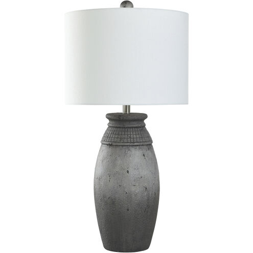 Benjamin 32 inch 150.00 watt Natural Gray Table Lamp Portable Light