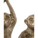 Zen Monkey 8.5 X 7.75 inch Sculptures, Set of 3