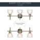Avery 3 Light 24 inch Brushed Nickel Wall Mt Bath 3 Arm Wall Light