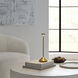 Sean Lavin Moneta 13 inch 2.20 watt Natural Brass Outdoor Rechargeable Table Lamp