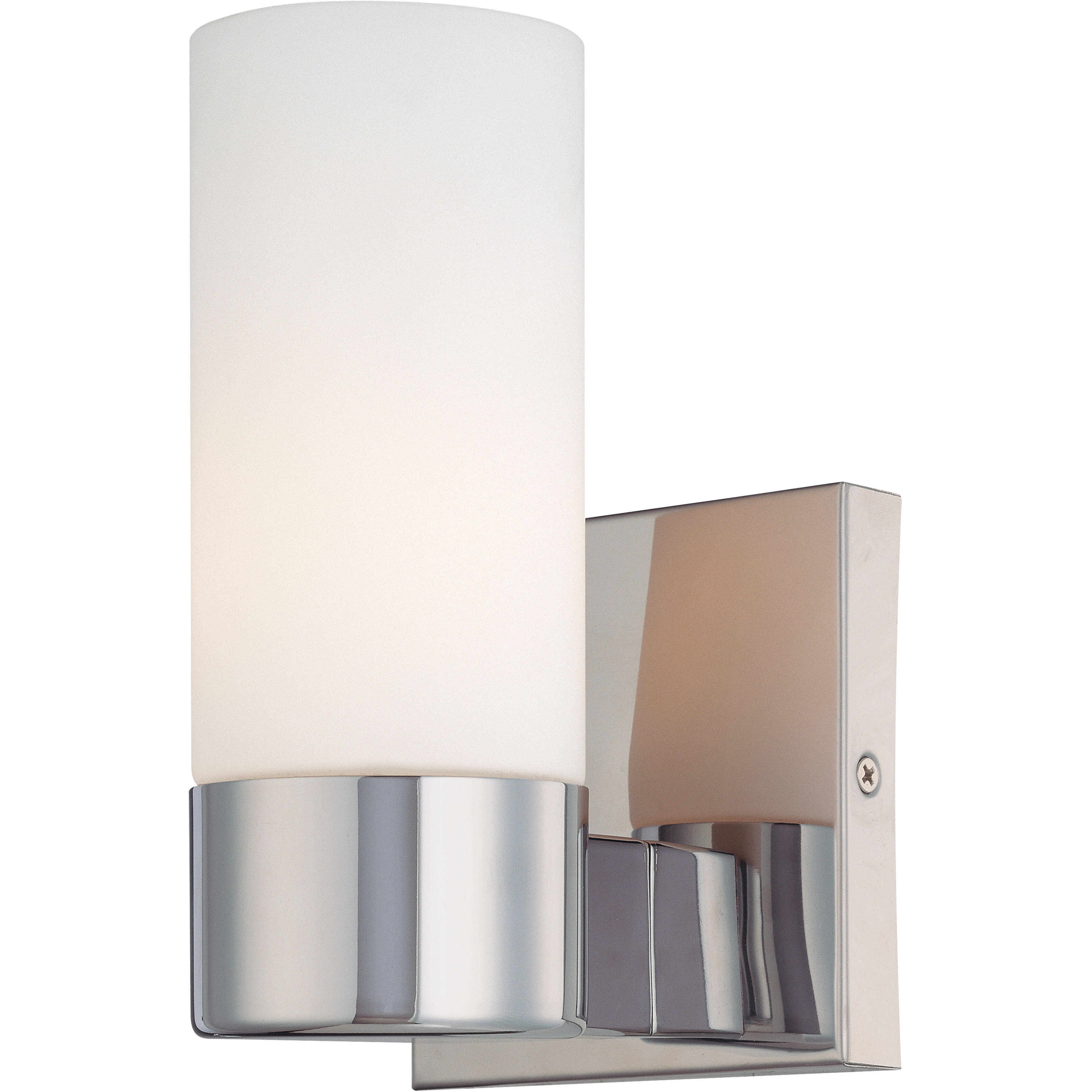 ML 1 Light 5 inch Chrome Wall Sconce Wall Light