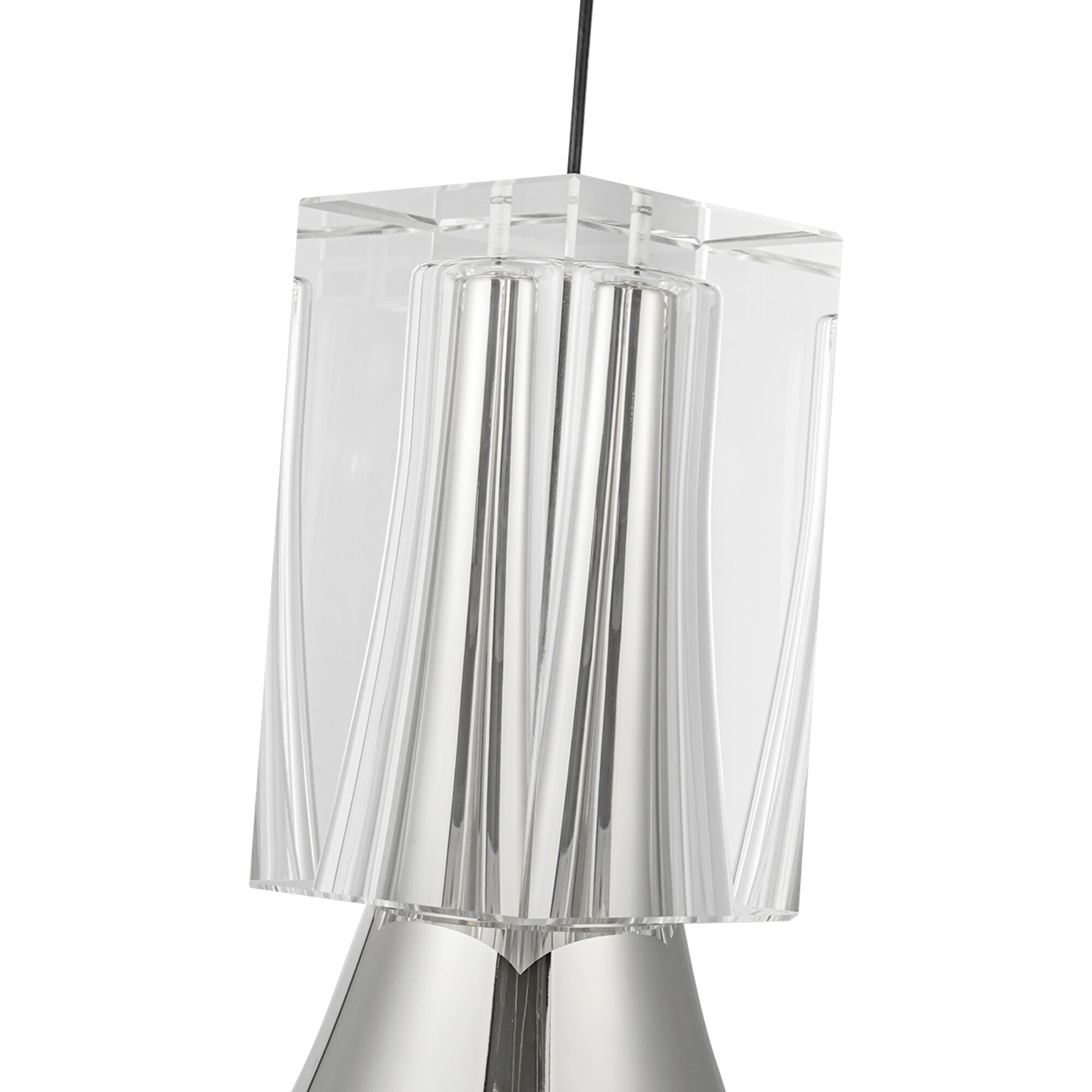 Floe Pendant Ceiling Light in Polished Nickel