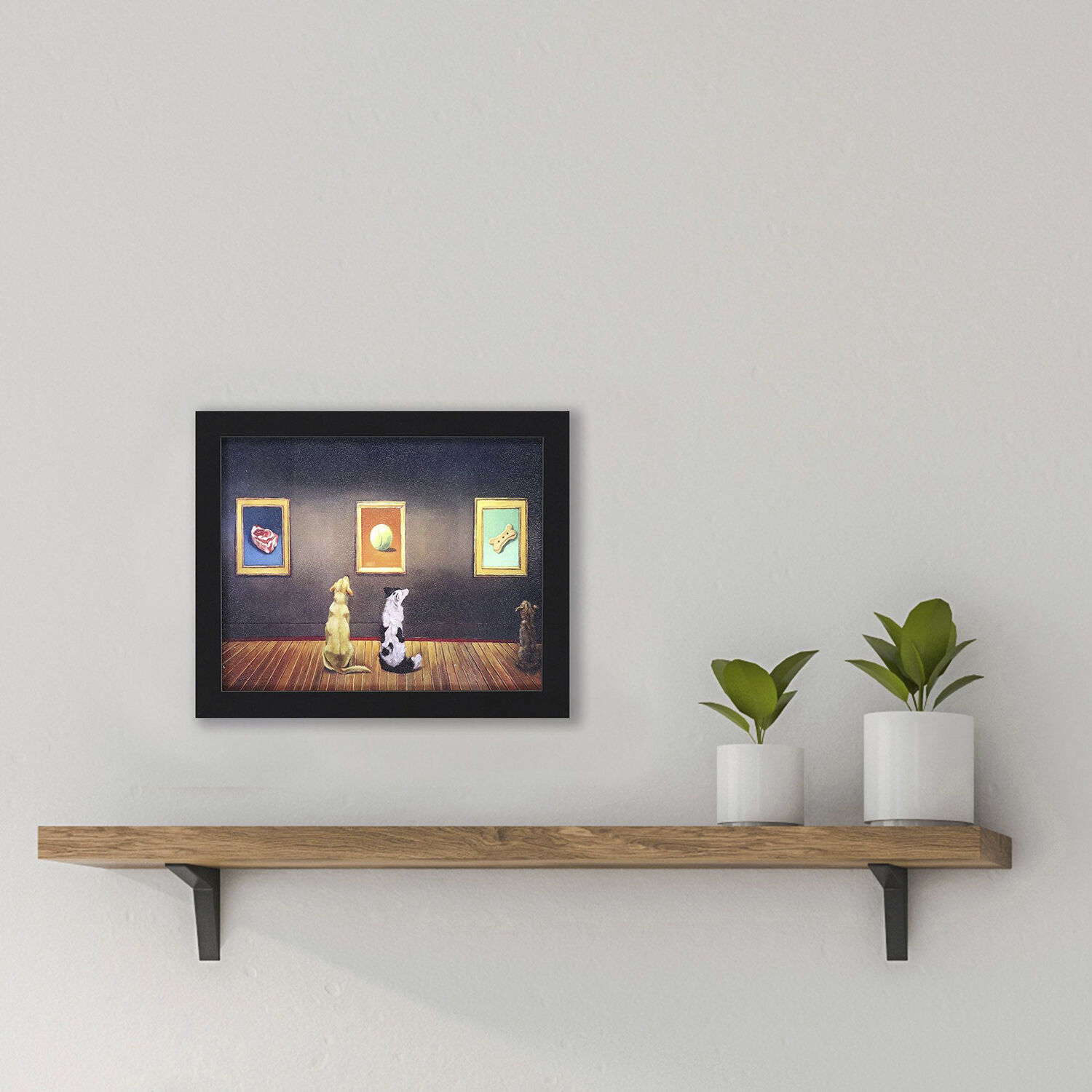 Animals 11 X 9 inch Non-Glass Framed Art, Propac