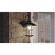 Lombard 1 Light 17 inch Matte Black Outdoor Wall Lantern