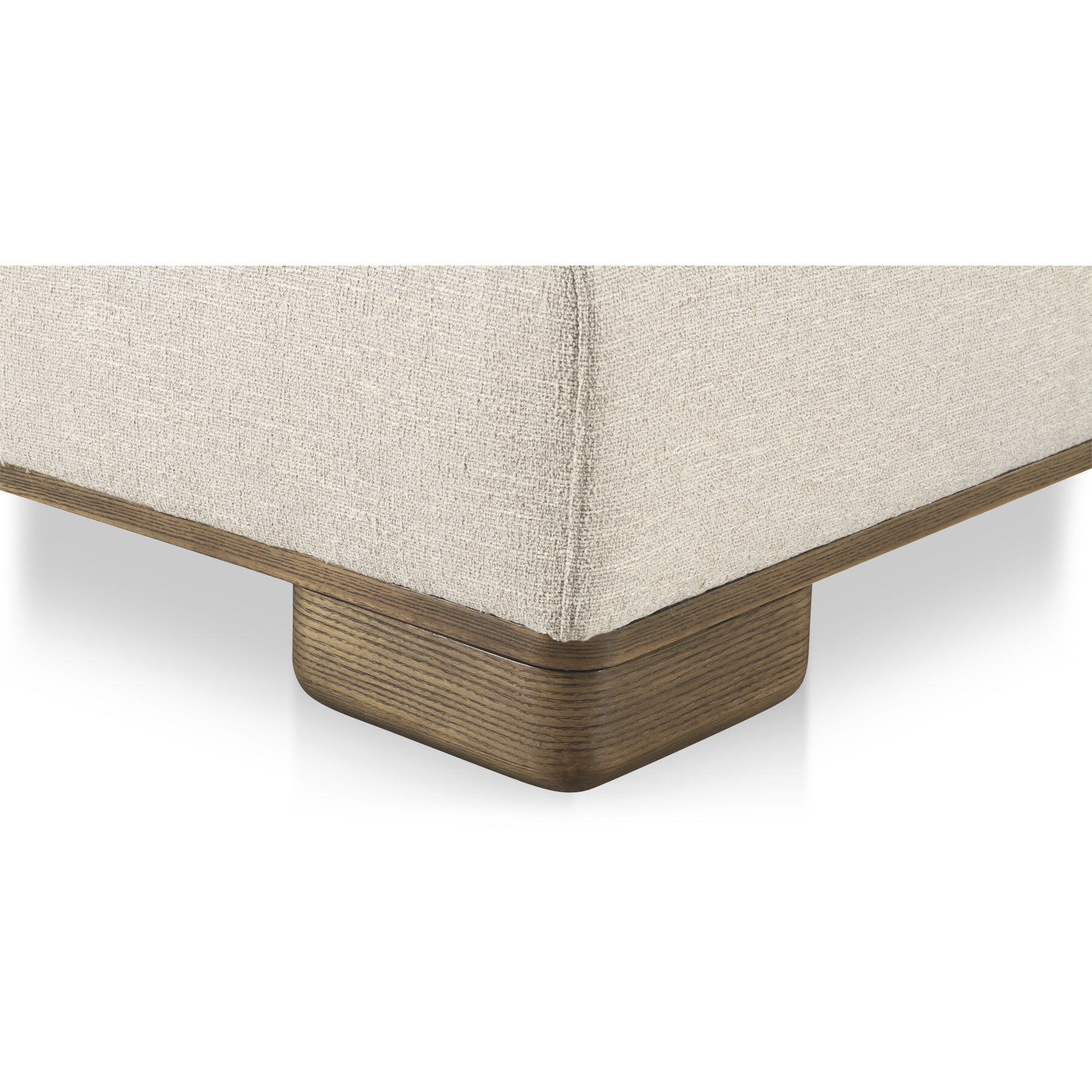 June Beige Corner Chair