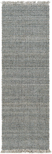 Sara 96 X 30 inch Light Slate Rug, Runner