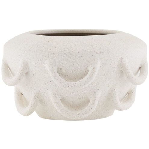 Paloma Speckled Ivory Vase