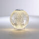 Marni 3.63 inch 1.50 watt Polished Nickel Table Lamp Portable Light
