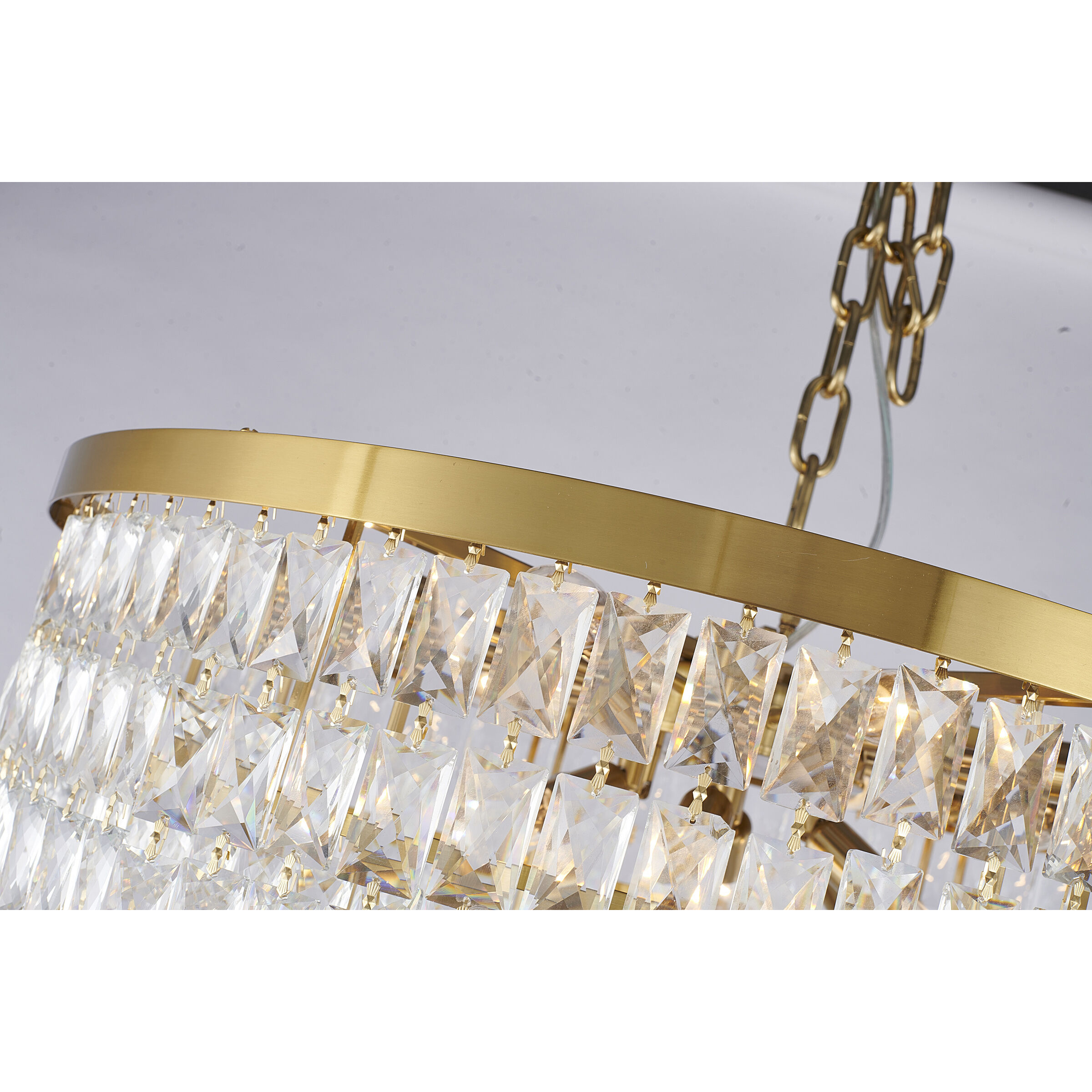 Canada 27 Light 32 inch Gold Chandelier Ceiling Light